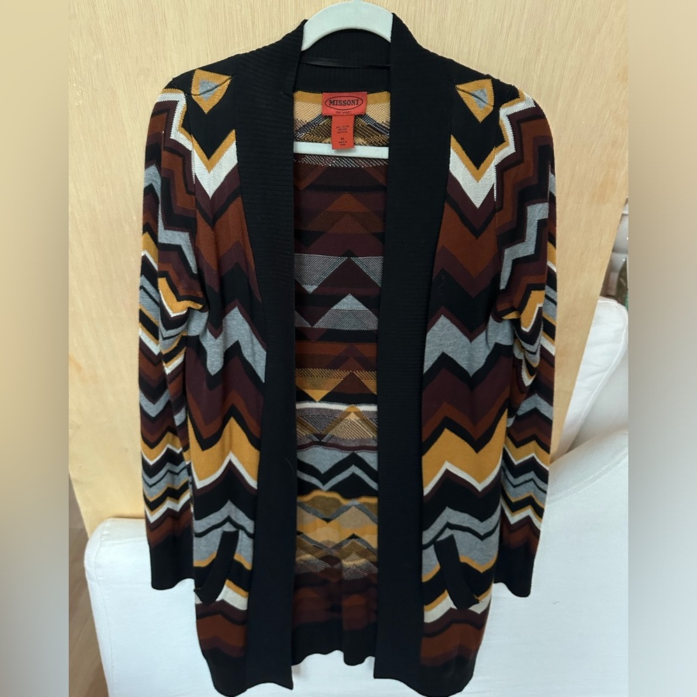 Missoni Multi color Chevron Cardigan
